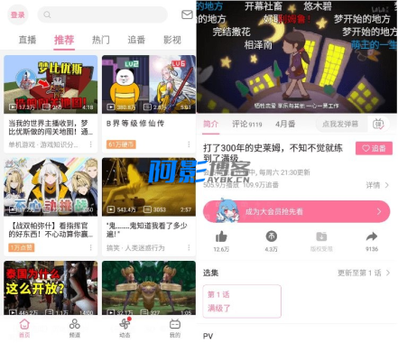 B站哔哩哔哩APP v8.58.0 漫游版:自定义去广告,解除版权限制**-OKK资源网